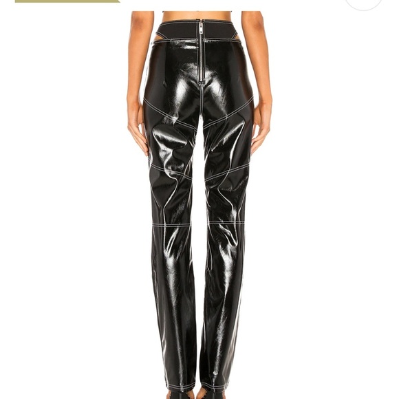 I.AM.GIA Paris Pant in Black faux leather cut out - Picture 3 of 10